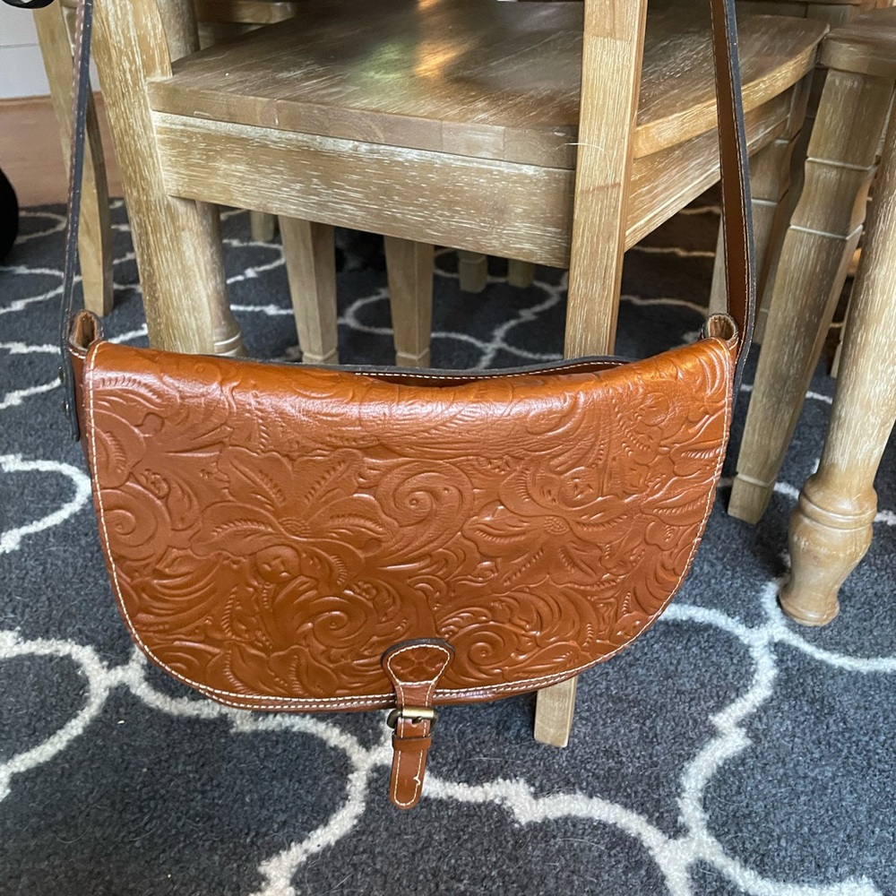 Patricia Nash messenger bag. Used once